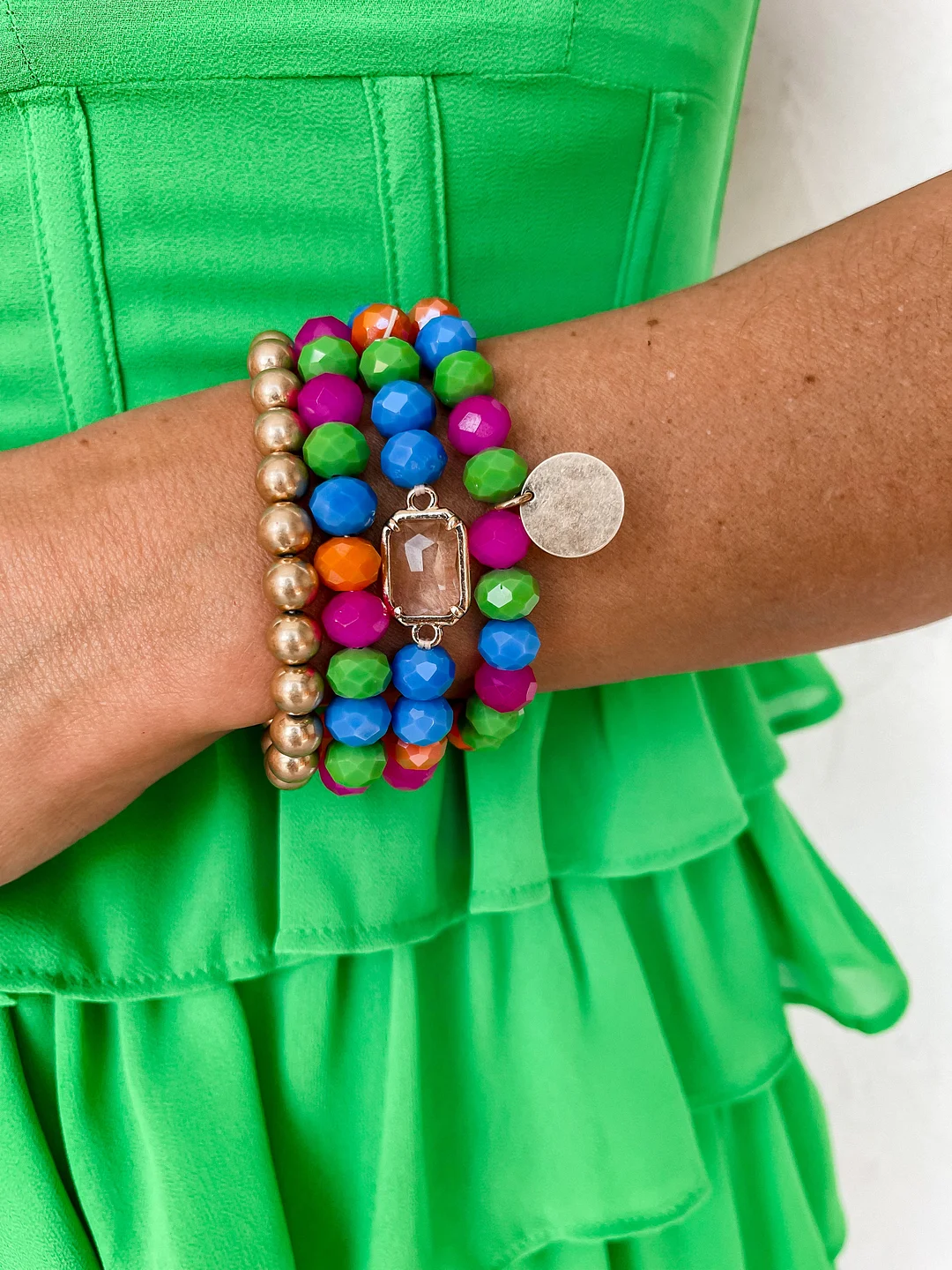 Glimpse Of You Beaded Bracelet Set