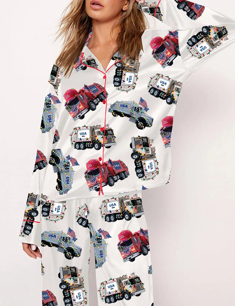 Women's USA 2024 Pajama Set