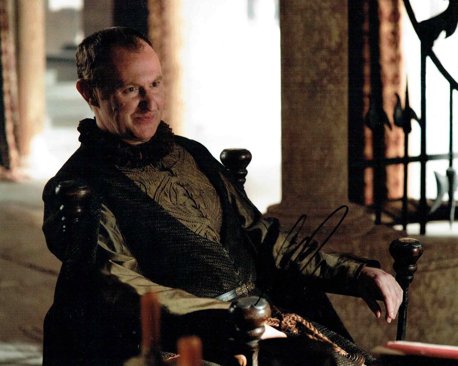 Mark GATISS SIGNED Autograph 10x8 Photo Poster painting AFTAL COA Game of Thrones Actor