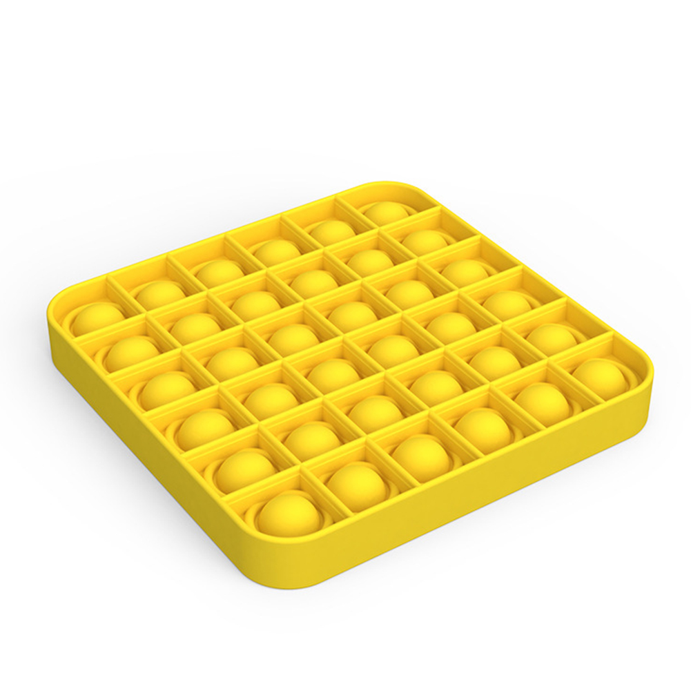 

Yellow Square - Pop It Fidget Toy, 501 Original