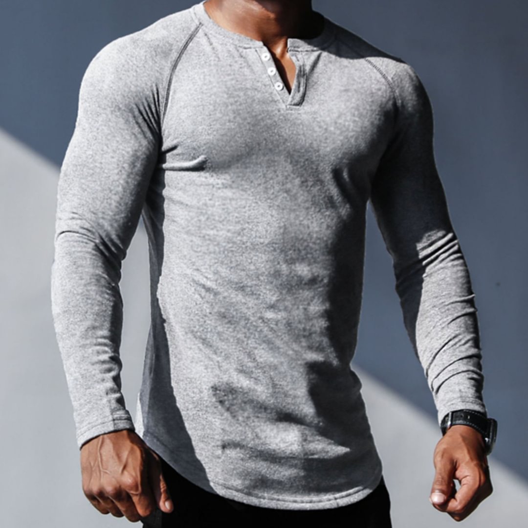 Men's Basic Long Sleeve Top