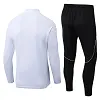 2025/2026 Juventus Half-Pull Training Suit White Football Shirt 1:1 Thai Quality Set love fball