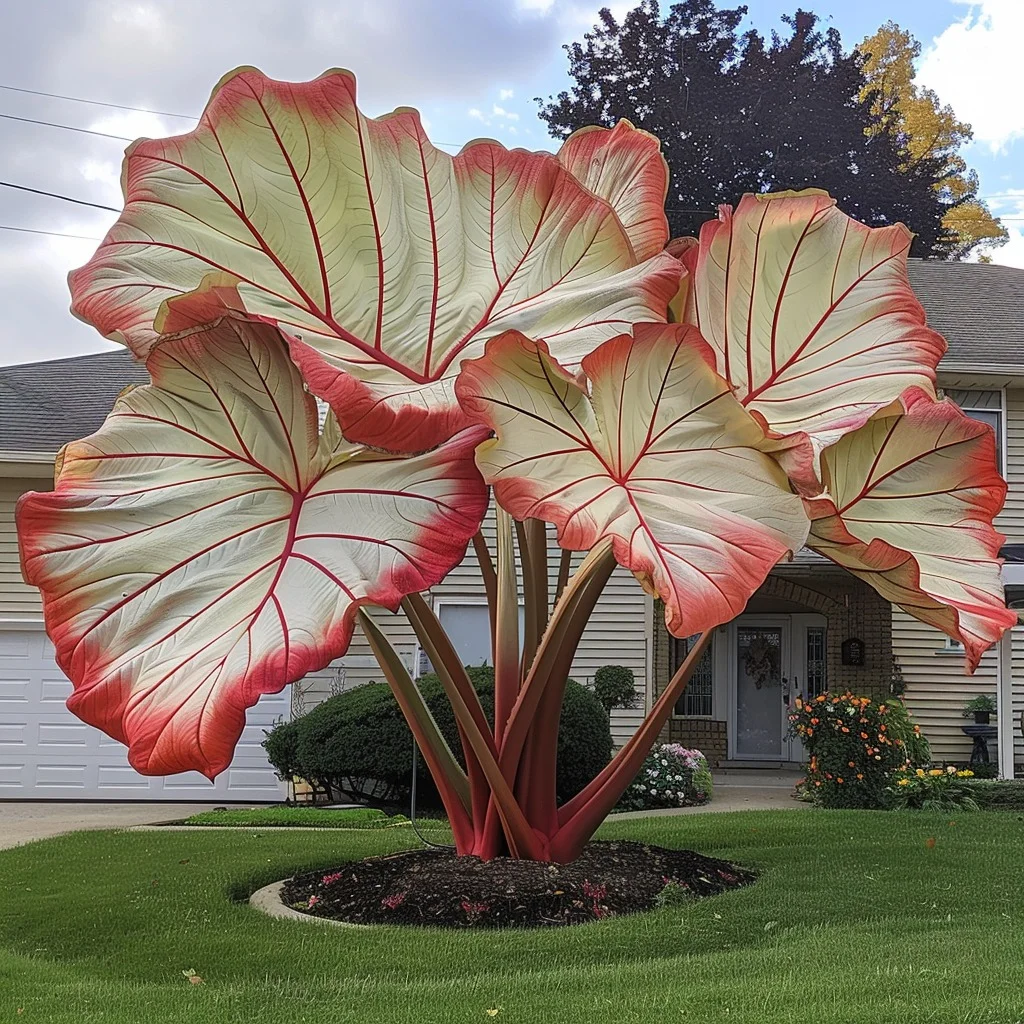🌿Fascinating giant caladium🌈