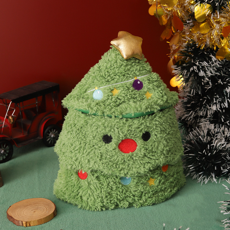 Cute Christmas dolls Christmas trees reindeer snowmen plush toys Christmas decorations doll ornaments-MERUMOTE