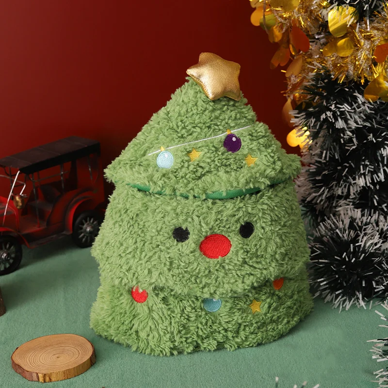 Cute Christmas dolls Christmas trees reindeer snowmen plush toys Christmas decorations doll ornaments-MERUMOTE