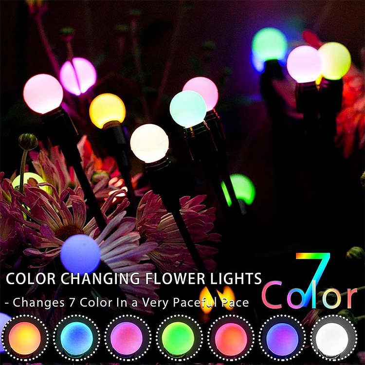 Solar Garden Lights-Starburst Swaying Light