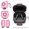 TPU Earphone Case Fit for Anker Soundcore P31i with Safety Lock and Carabiner TPU Shockproof Cover Anti Drop Earbuds Accessories
