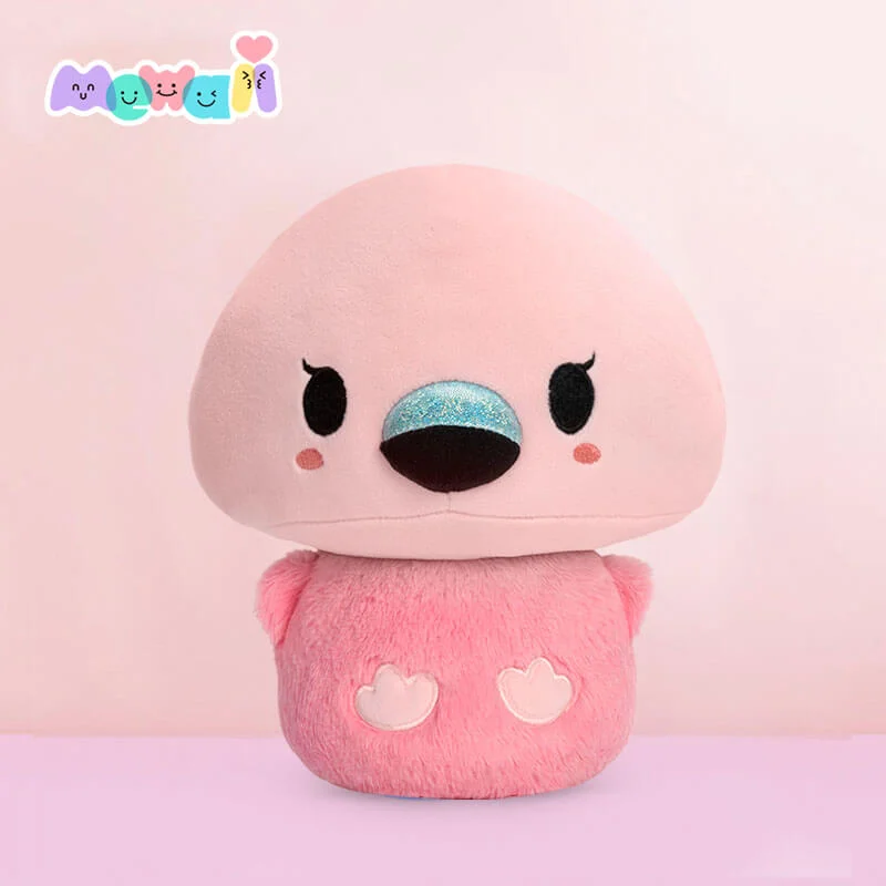 Mewaii® 8 in. Flamingo Plush  Flamingo Kawaii Plush Pillow Squishy Toy