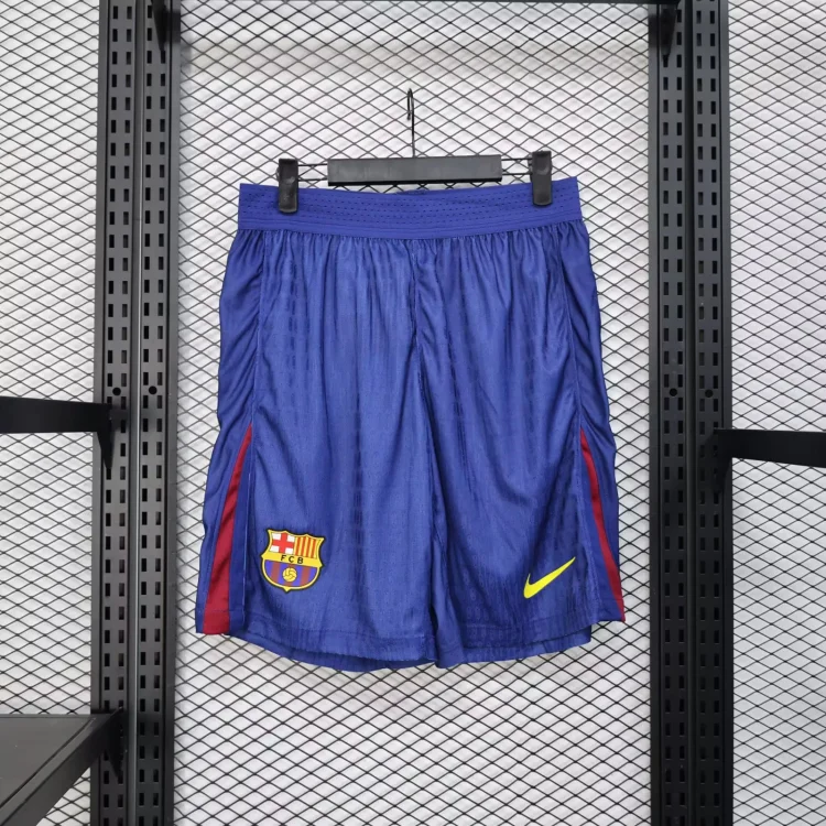 2025-26 New Season-Barcelona Home-Jersey-Player Edition-Shorts