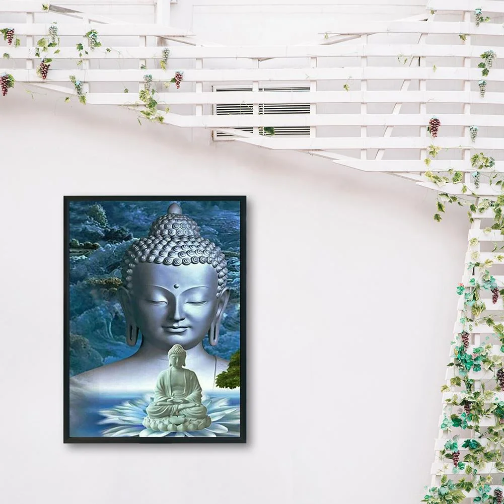 Diamond Painting - Full Round Drill - Buddha(30*40cm)