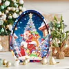 >SALE<Wooden Santa Claus Diamond Painting Desktop Ornaments for Bedroom Table Decor
