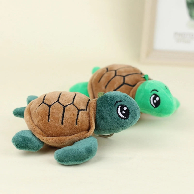 Cartoon Marine Animal Large Turtle Plush Toy Small Turtle Doll Pendant Keychain Bag Pendant