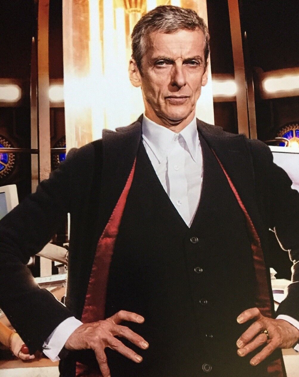 Peter Capaldi 8x10 Celebrity Photo Poster painting Print Doctor Who TV SHOW