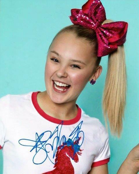 REPRINT - JOJO SIWA Dancer Candy Store Autographed Signed 8 x 10 Photo Poster painting Poster RP