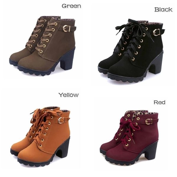 Arrivals The Bottom of The Thick with Short Boots with High Restoring Ancient Ways with Female Boots Restoring Ancient Ways - Shop Trendy Women's Clothing | LoverChic
