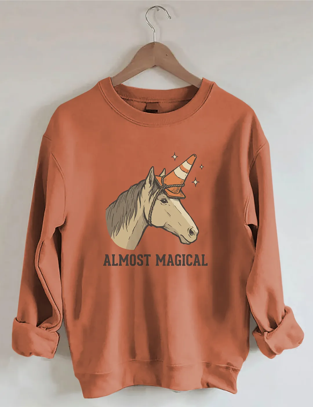 Almost Magical Funny Horse Sweatshirt