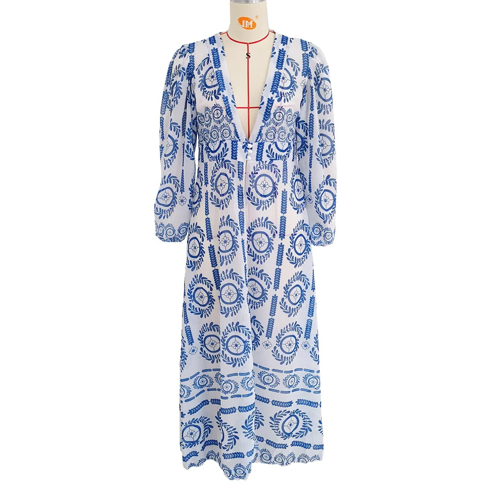 Uveng 2025 New Beach Bikini Coat Spinning Shawl Shawl Long Women's Swimsuit Outside The Shawl