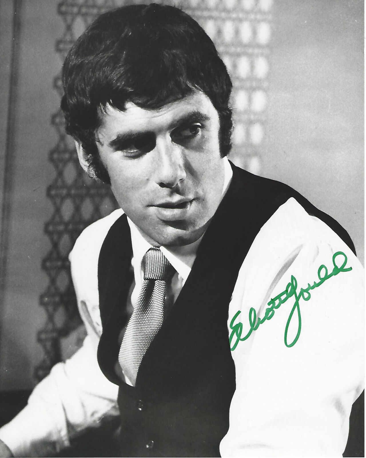 ELLIOTT GOULD SIGNED AUTHENTIC 'OCEAN'S ELEVEN' 8X10 Photo Poster painting B w/COA ACTOR MASH