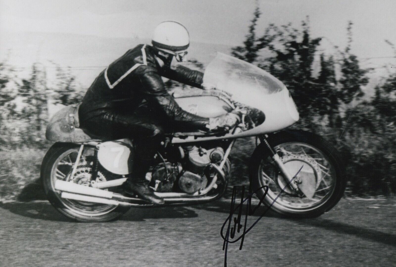 John Surtees Hand Signed 12x8 Photo Poster painting - MotoGP Autograph 3.