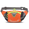Nylon Phone Belt Bags Elastic Running Waistpack for Outdoor Sport (Orange)