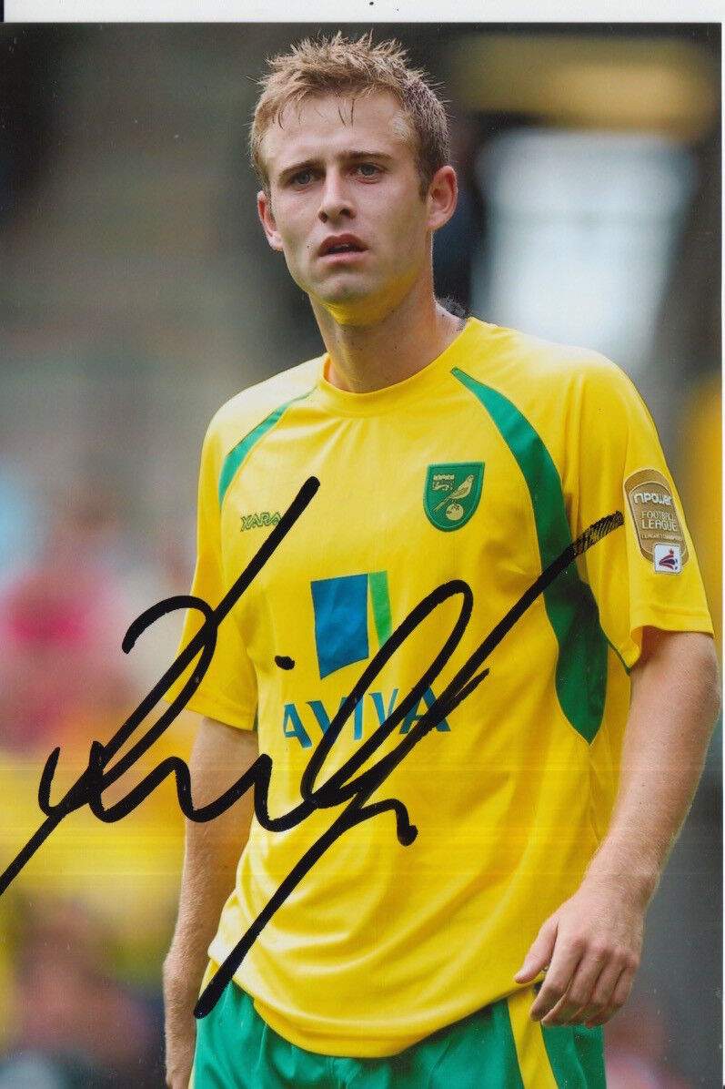 NORWICH CITY HAND SIGNED DAVID FOX 6X4 Photo Poster painting 1.