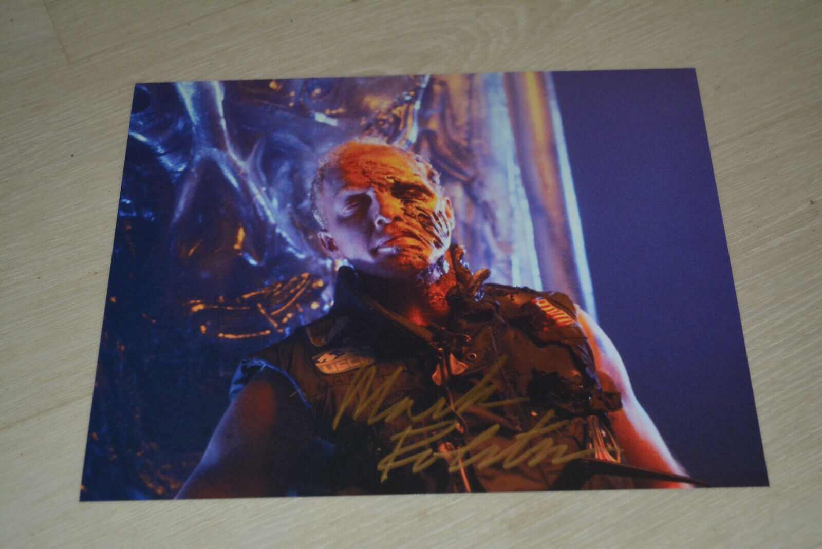 MARK ROLSTON signed autograph In Person 8x10 20x25cm ALIENS