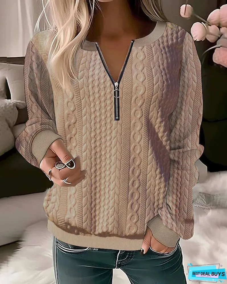 Relaxed and Stylish winter Pullover