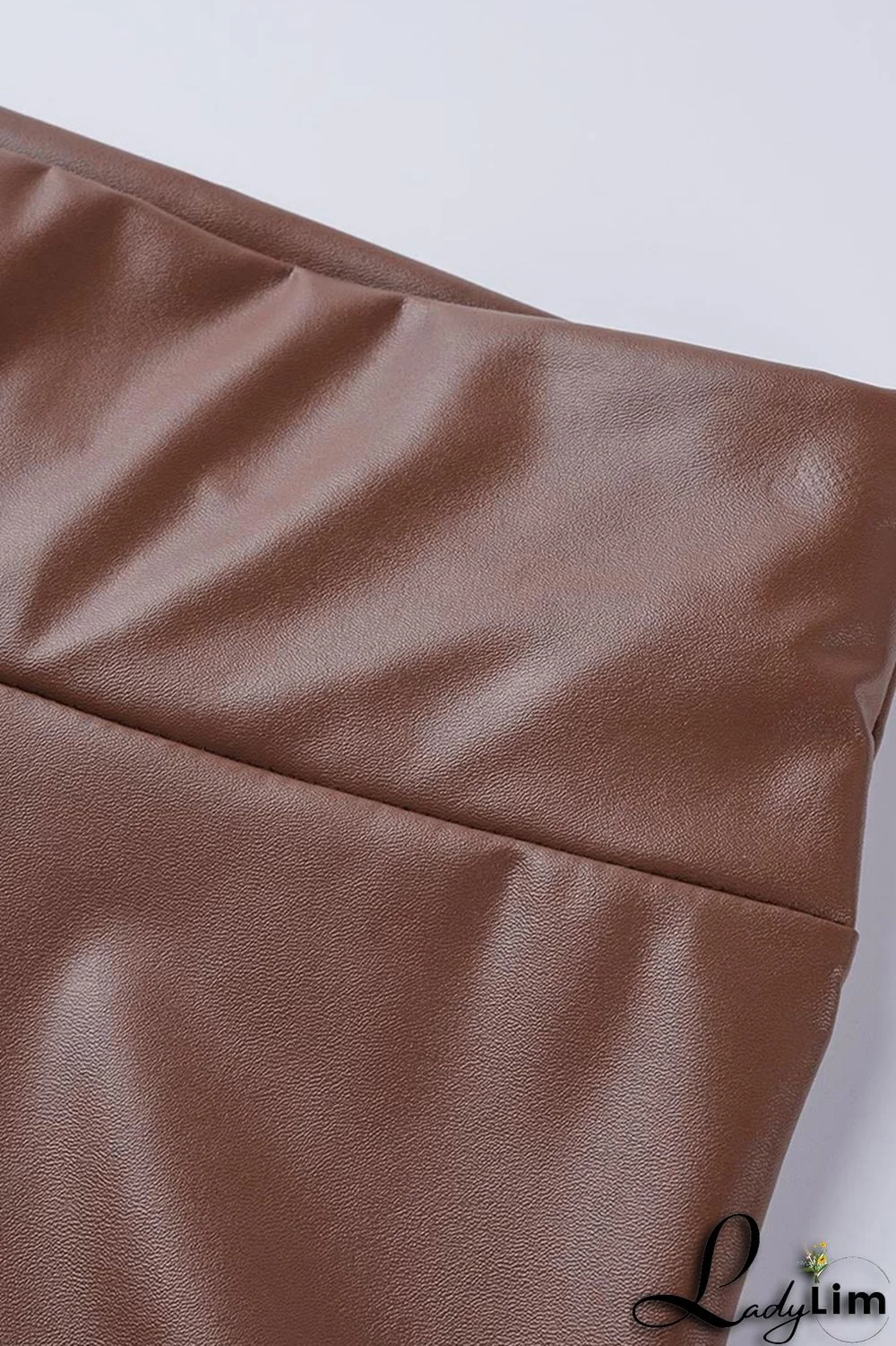 Ink Green Fashion Casual Solid Basic Skinny High Waist Pencil Trousers