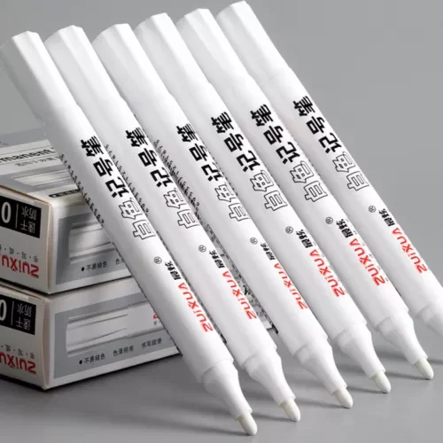 Dronehint White Paint Marker Pen Permanent Pens Waterproof For Car Parts Tire Accessories (For: Acura) Parts