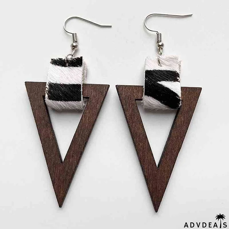 Geometric Drop Earrings