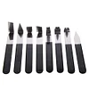 8 Pcs Stainless Steel Clay Carving Knife Pottery Clay Hand Tools Craft Trim Tool
