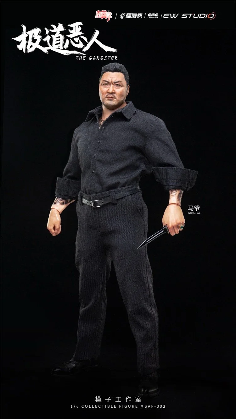 IN-Stock MOZ STUDIO 1/6 Action Figure MSAF002 the gangster the cop the  devil-Ma Tong Seok