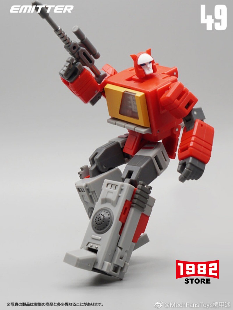 MF-49 Blaster Cassette warrior rhino Mini Transformers toys model action figure