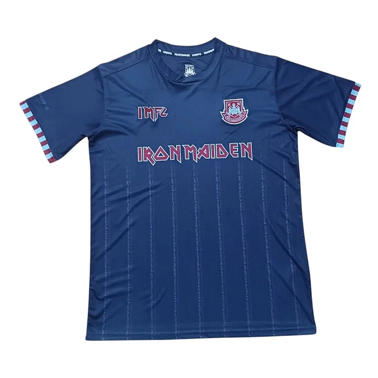 West Ham United x Iron Maiden Jersey (2021 Away)