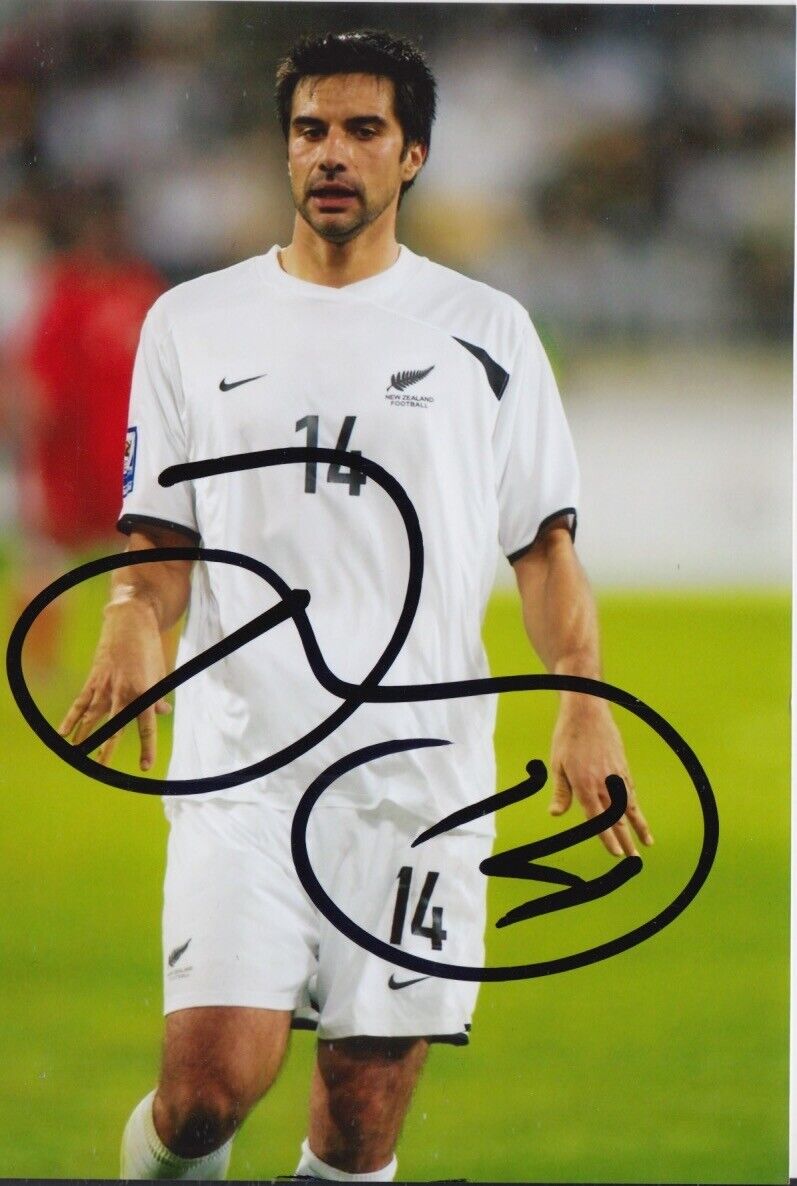 RORY FALLON HAND SIGNED 6X4 Photo Poster painting NEW ZEALAND FOOTBALL AUTOGRAPH 1