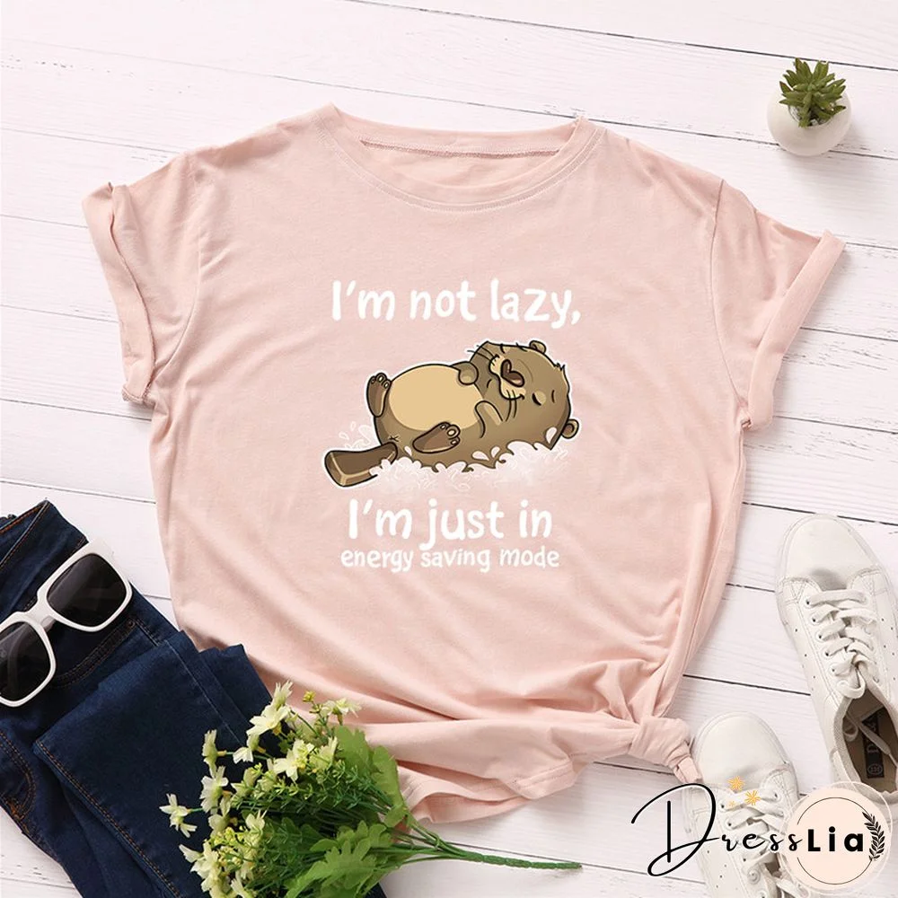 100% Cotton Summer Women TShirt Lovely Cat Letter Print Graphic T Shirt O Neck Short Sleeve Female Tee Shirts Casual Tops