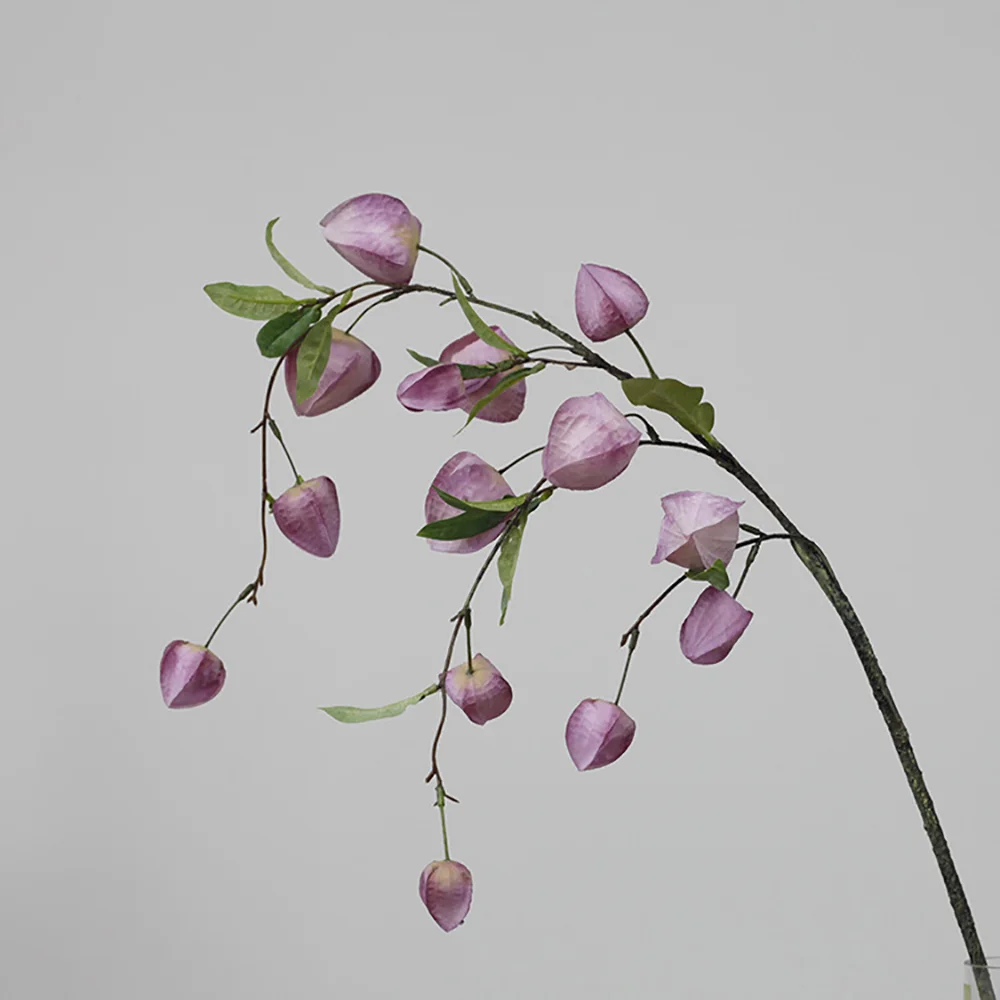 Forest hanging lantern flower simulation flower ornament photography props