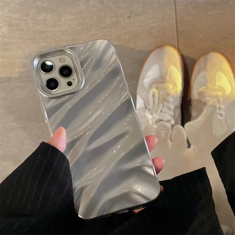 Luxury Wrinkled Wavy Phone Case