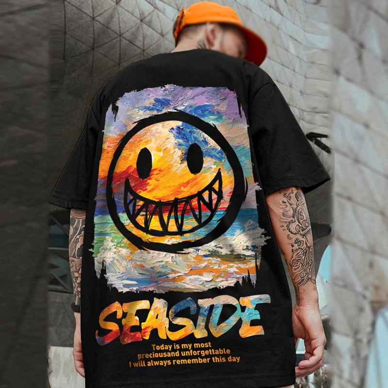 Smiley Face T-shirt-barclient