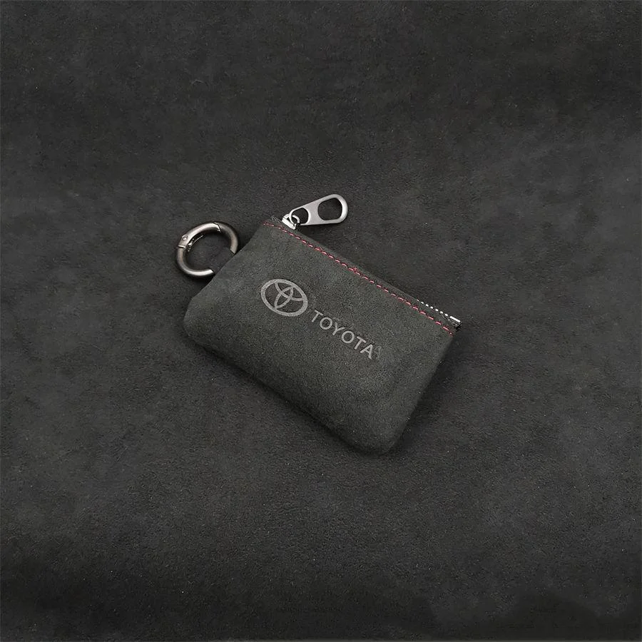 Car key high-end suede key bag