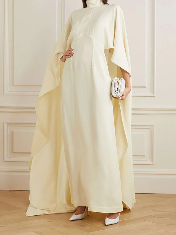 Design cape women's evening dress
