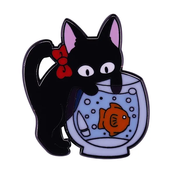 Foto del pin Curious Swimming Cat