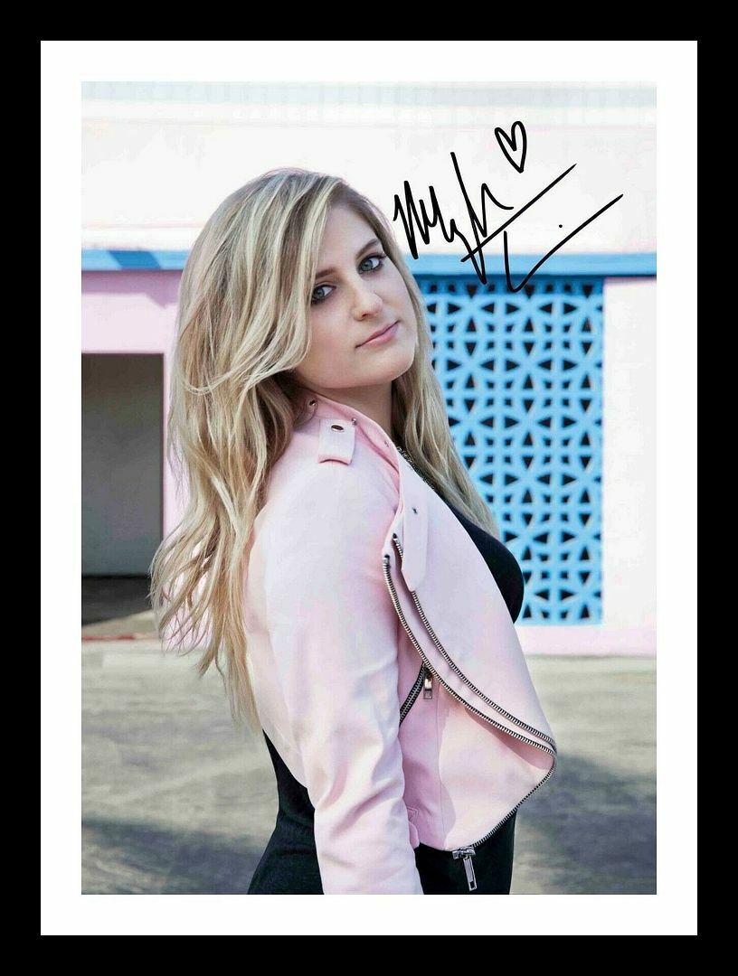 Meghan Trainor Autograph Signed & Framed Photo Poster painting 10