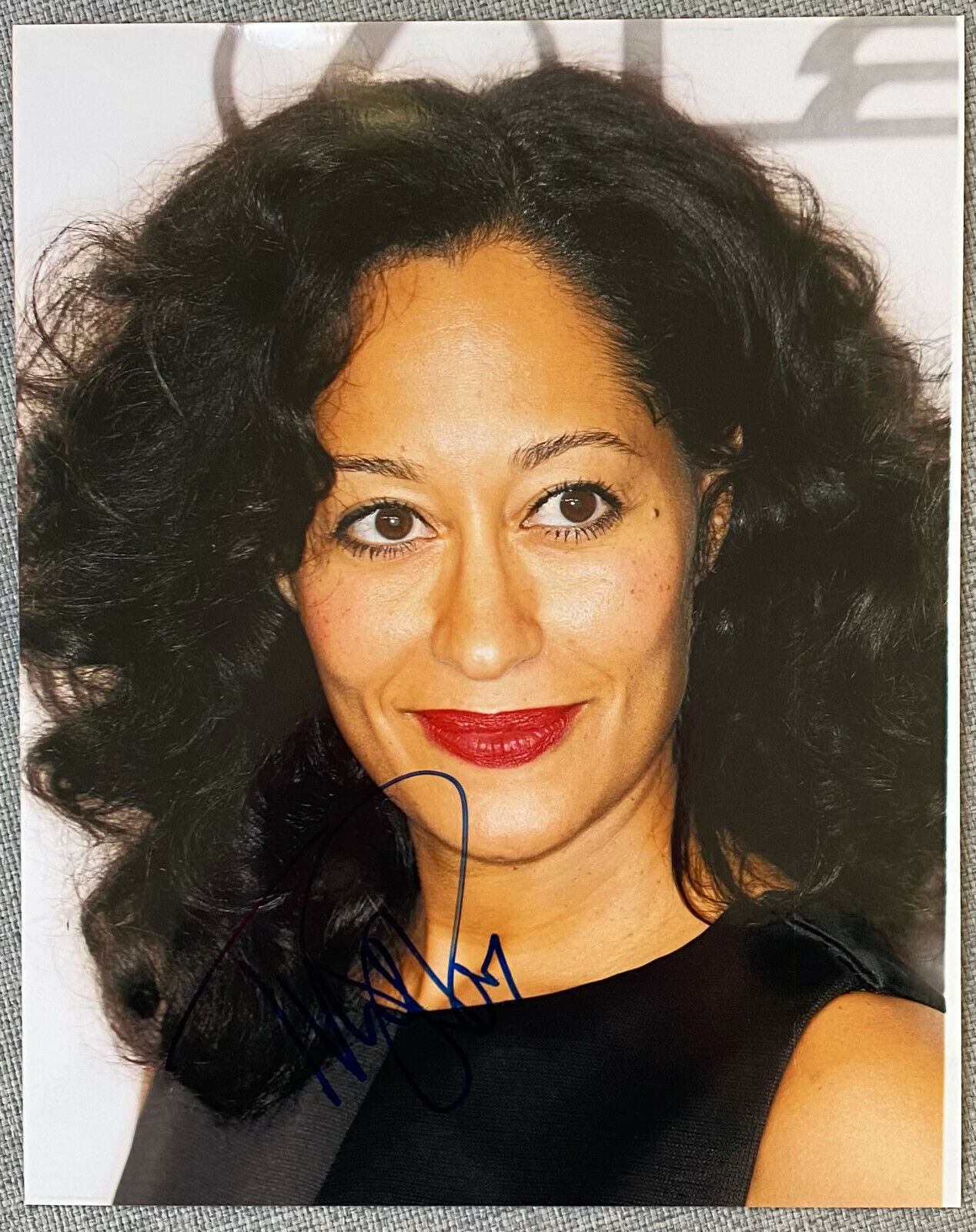 Tracee Ellis Ross Signed IP 8x10 Color Photo Poster painting - AUTHENTIC, Blackish, Diana Ross