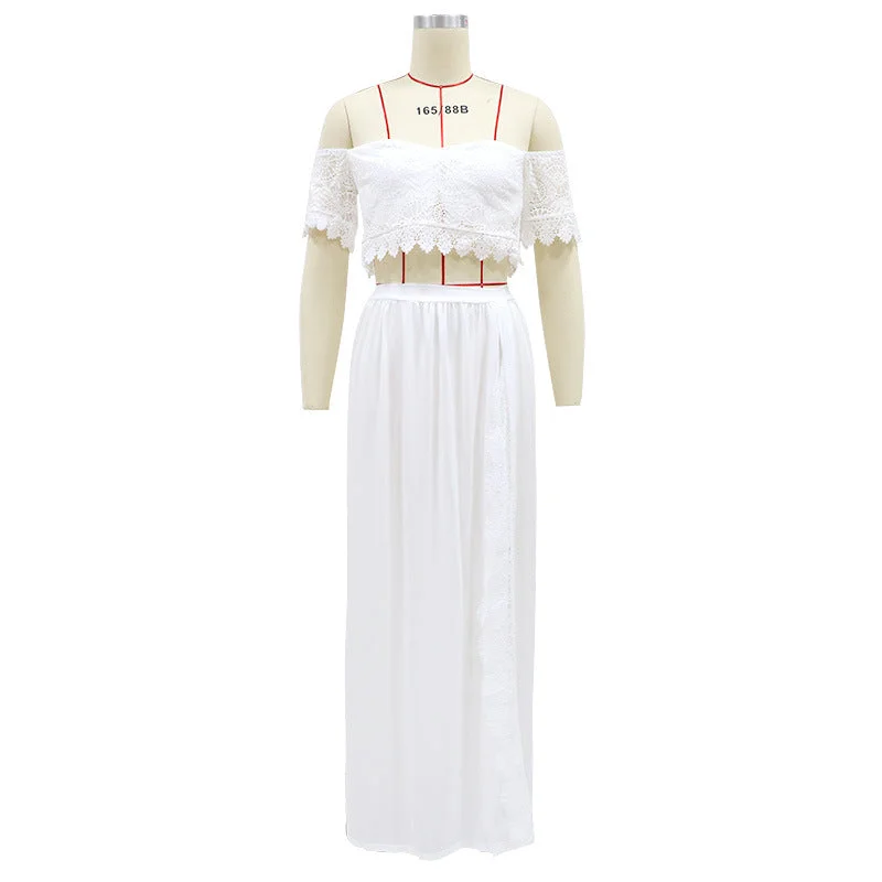 Brownm Temperament Commute Sexy Women's Beach Summer Dress