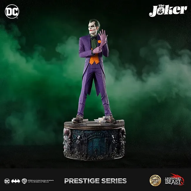 ダーツ JOKERD ULTIMATE Model St-pe 1st EDI Legendary Beast Studios 1/3 JOKER PURPLE VARIANT Statue