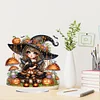 Acrylic Special Shaped Halloween Table Top Diamond Painting Ornament Kit