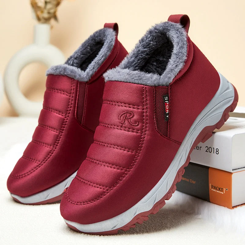 2022 Warme Rutschfest Wasserdicht Fleece Wanderschuhe