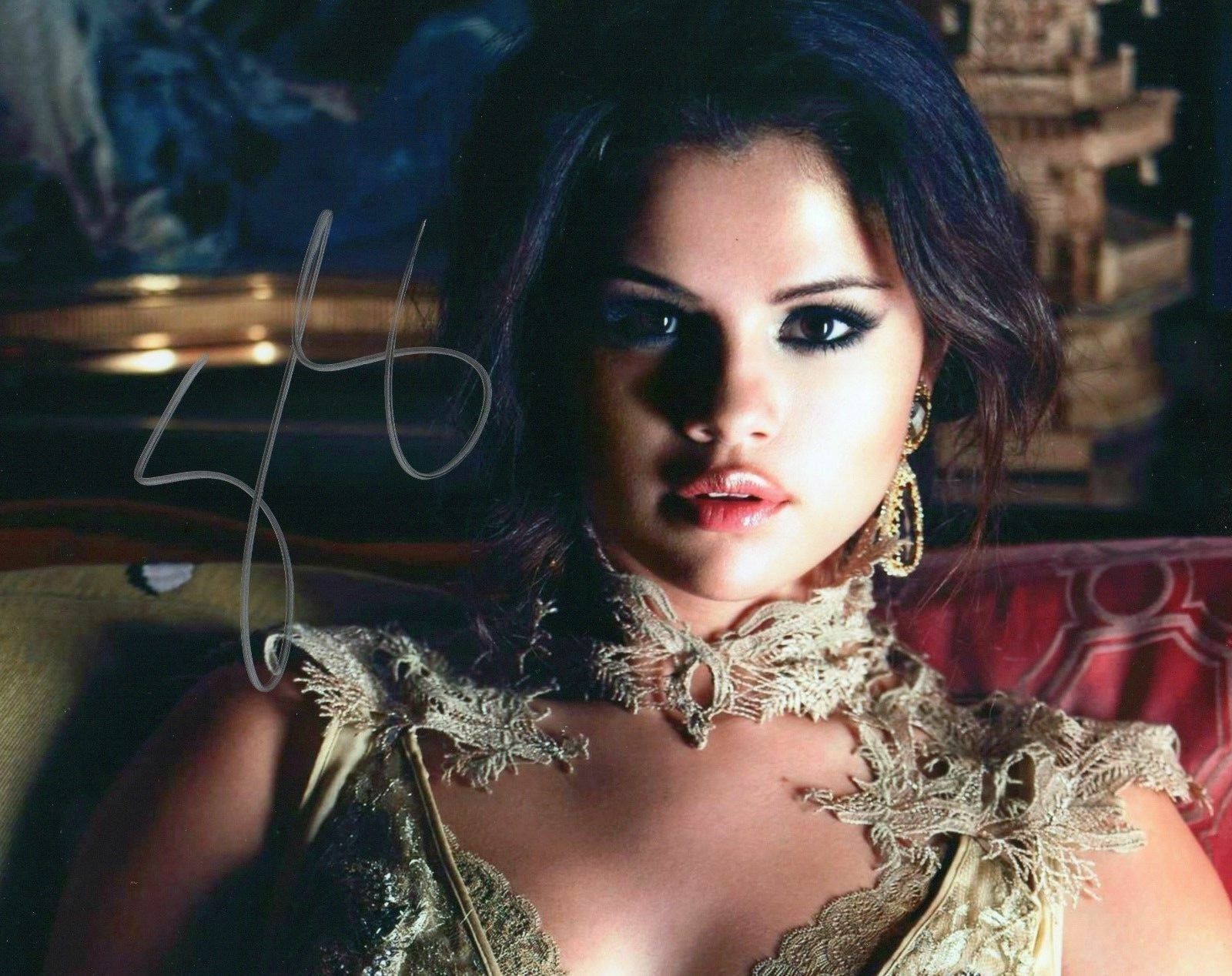 SELENA GOMEZ AUTOGRAPHED SIGNED A4 PP POSTER Photo Poster painting PRINT 9