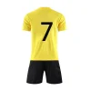 New Arrival Soccer Uniform for Sportswear Wholesale Best Price Quick Dry Slim Fit Men's Soccer Uniform Set
